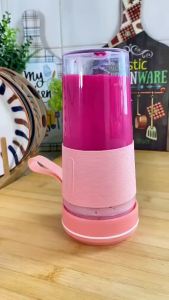 HODEKT Portable Usb Blender Machine Electric Juicer Smoothie Blender For Home Office 300ml Fruit And Vegetable Juicer Portable Blender Bottle Home Fresh Fruit Small Rechargeable Automatic Student Juicer Cup Fruit Juicer Blender