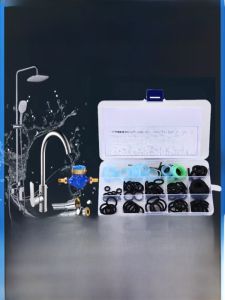 อุปกรณ์ซ่อมรั่ว Leaking Kitchen Faucet Repair Tool Parts Silicone O-Ring Sealing Washer Rotating Faucet Water Leak Fix Kit