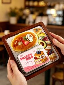 100pcs Taste Taste Tour Series Food Theme PET Sticker Scrapbooking Journal Mobile Decorative DIY Craft Stationery Stickers
