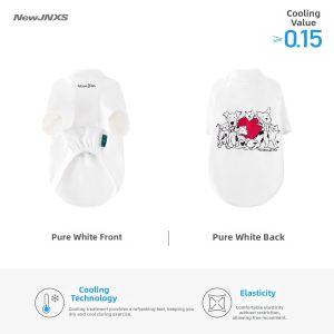 JNXS | Cooling Animal Love Design Dog Clothing Elastic Knitting
