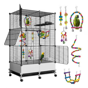 ZHUOLESHI | Large Breeding Decorative Bird Cage