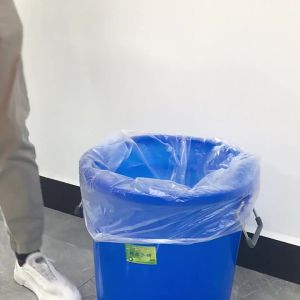 50/100PCS Extra White Large Garbage Bags Thickened Transparent Disposable Hotel Storage Plastic Bag for Kitchentrash Dustbin
