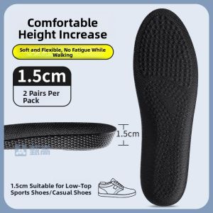 MONLEYTA | Height Increasing Shock Absorbing Anti-Odor Insoles