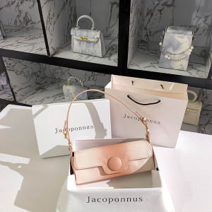 Jacoponnus Genuine Leather Underarm Bag 2025 New Style Trendy Winter Luxury Design Womens High Quality Single Shoulder Bag