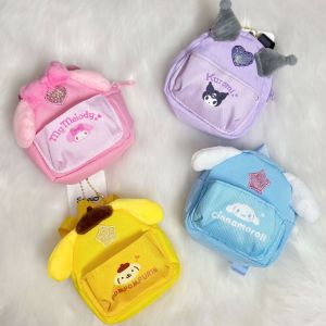 ZEEMIN Christmas Sanrio Childrens Shoulder Bag Boys and Girls Fashion Cute Cinnamoroll Kuromi Travel 10CM Mini Portable Storage Bag Charm Gift
