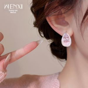 WENXI | Pink Dainty Stylish Earrings