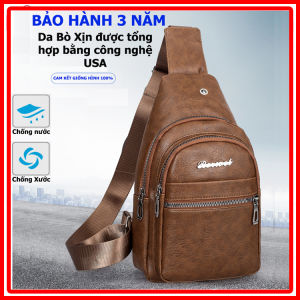Túi đeo chéo nam Da Dày Xịn Chắc Chắn Chống Nước Tốt Bảo hành 03 Năm