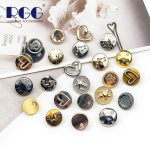 Fashion Minimalist Versatile Metal Buttons