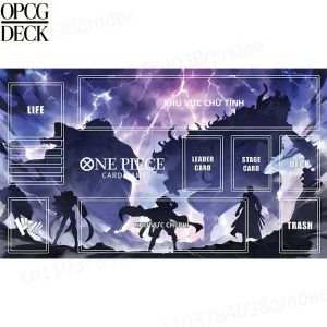 Bandai | Thảm Chơi Cao Su Chất Lượng Cao One Piece Opcg Dành Cho Trò Chơi Bài Có Thiết Kế Anime Monkey D. Luffy Và Sabo Món Quà Lý Tưởng Cho Ngày Lễ