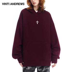 Warm Cotton Hooded Couple Sweatshirt Medium-long