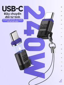Sikai | Đầu Chuyển TypeC Có Thể Quay Sạc Nhanh Từ Tính