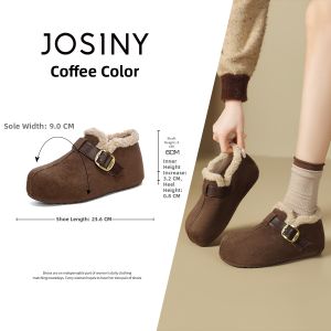 Josiny | Warm Furry Snow Boots Easy On