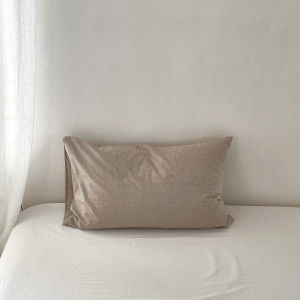 Túi Đựng Gối Cotton Nguyên Chất Màu Macaron Đơn Giản Mềm Mại Có Thể Giặt 48*74cm Vỏ Gối Cotton Dùng Cho Một Người