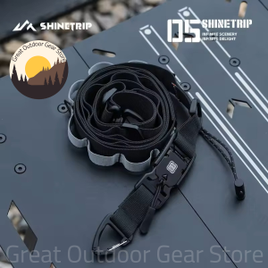 ShineTrip Outdoor Camping Tactical Modular Strap Sling Belt with Magnetic Lock Quick Release Socket Multifunctional Hanging Strap Lanyard