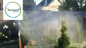 Nozzle Sprayer Kabut Embun Kepala 4 Kuningan Untuk Taman Rumah Walet Kandang Ayam