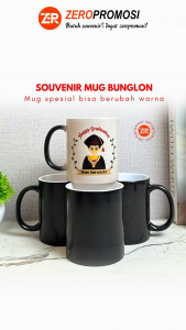 Mug Bunglon Custom Desain