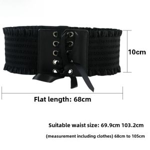 Womens Belt 2025 New Style Decorative Dress Simple Match Coat Windbreaker Leather Loose Tight Waist Seal Fashion Accessory