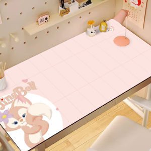 Linabell Linabell Rubber Leather Table Mat Desk Study Table Kids Student Desk Mat Customizable