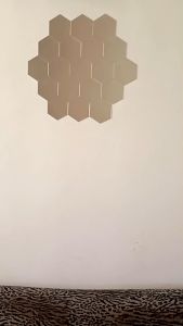 Dekorasi Ruangan Tempelan Cermin Wallpaper Dinding Hiasan Rumah Cermin Kaca