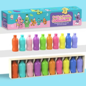 Bottle Matching Games for Kids Memory and Thinking Training Toy Guessing Bottle Color Game for Classroom Beach Family