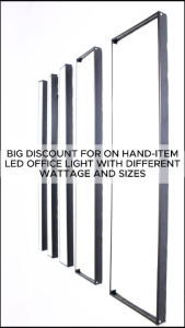 Energy Saving LED Linear Pendant light DAYLIGHT 220v Hanging Lamp Chandelier Lighting Office Ceiling Light Super Bright