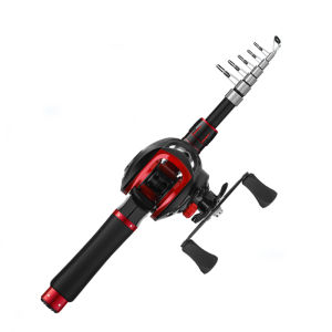 HEIZHU | Mini Portable Fishing Rod Set with Spinning Reel