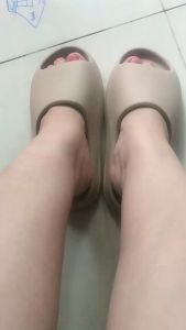 Dép bánh mì nam form ôm chân vân nhám đế răng cưa chống trơn -NHẸ