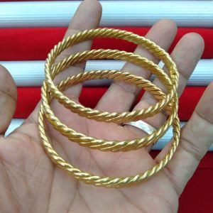 Gelang Keroncong Lapis Emas Tempahan