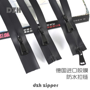 Khóa Kéo Chống Thấm Nước 7 down Jacket Outdoor Sport Snow Skiing Bag Zipper Durable Matte Black for down Jacket Cotton Coat