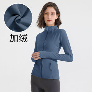 New Womens Sport Jacket Thin Hooded Zipper Opening Windproof Quick-Drying Breathable Long-Sleeve for Running Fitness Yoga Summer