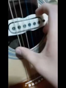 6Pcs/Set Musical Instrument Accessories Colored Brass and Red Copper Strings E-A Copper Acoustic Guitar String Set