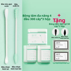COTTON SHOOTS | Bông Tẩy Trang và Loại Bỏ Sáp Tai