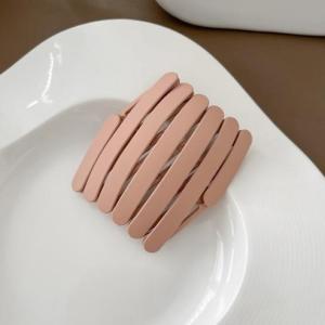 ยางรัดผมพับได้สำหรับเดินทาง ยางรัดผมแบบอเนกประสงค์สำหรับฤดูร้อน ยางรัดผมรัดผมส่วนหน้าแบบมีฟันกันลื่น ยางรัดผมสำหรับเด็ก