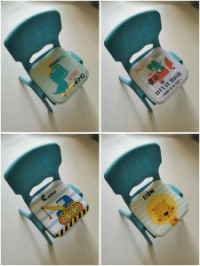 Cartoon Dinosaur Child Chair Cushion Easy Cleaning Kindergarten Boy Small Seat Pad Elementary School Warm Chair Pad