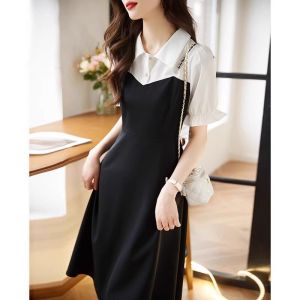 Versatile Youthful French A-Line Dress