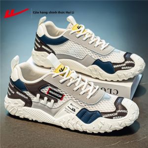 Warrior | Giày Sneaker Nam Lưới Thoáng Khí Nhẹ