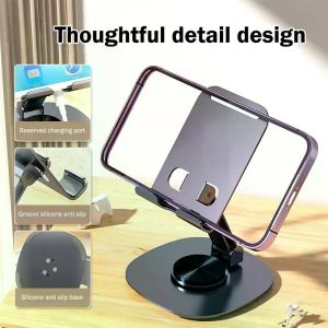 Rotating Table Cell Phone Holder Support Desktop Stand For Tablet PC/Phone Mount