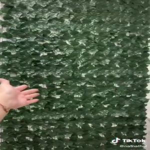 DAUN RAMBAT IVY SATU GULUNG DEKORASI DINDING BUNGA PLASTIK TANAMAN ARTIFICIAL ARTIFISIAL MURAH 1 X 2 METER DEKORASI DINDING TANAMAN HIAS