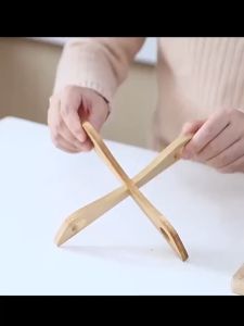 5Pcs/set Bamboo Pot Mat Holder Heat Resistant Bowl Pad Detachable Cup Coasters Kitchen Tools