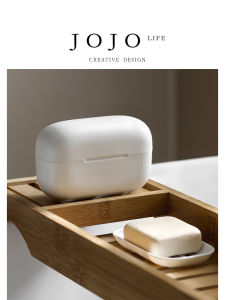 Hộp Đựng Xà Phòng Du Lịch Jojos L PD Mr Grocery Có Nắp Đậy Thoát Nước Sáng Tạo Dụng Cụ Vệ Sinh Cá Nhân Hộp Đựng Đồ Dùng Vệ Sinh