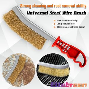 Steel Wire Brush Multifunctional Cleaning Tool for rust Polishing Rust Removal Brush