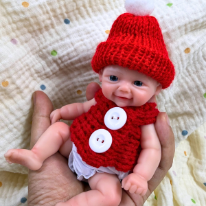 1PC 6 Inch Full Body Silicone Reborn Doll Vivienne - Đồ Chơi Búp Bê Silicon Mềm Mại Sống Động Như Thật Có Thể Giặt Được Dành Cho Cả Nam Và Nữ Dành Cho Trẻ Em Trên 14 Tuổi