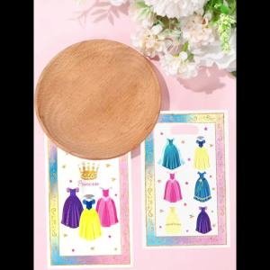 20Pcs/40Pcs Gift Bags with Printed Princess Dress Patterns Princess Letters Crowns Suitable for Holiday Events and Parties Themed Parties and Party Supplies Small Party Gift Bags. Small Gift Packaging Bags Return Gift Bags and Gift Bags Suitable...