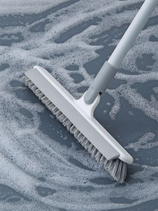 Tay Cầm Dài Sàn Nhà Tắm Bàn Chải Vệ Sinh Gạch Bụi Không Góc Chết Dụng Cụ Phòng Tắm Ward Baihui A08010-58 Không Có Đế
