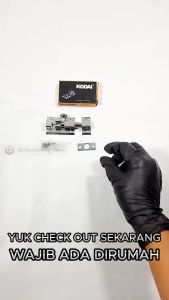 Grendel Stainless Steel & Selot Pintu Kuncian Lemari Laci Gerbang