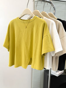 MISHANGYICHU | Design Sense Slim Fit Womens Tshirt