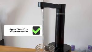 Universal Electric Water Pump with USB Charging Rotatable Water Dispenser Mini Kitchen Water Gallon Pump Bottle Tap Home Office Desktop Pure water Bucket