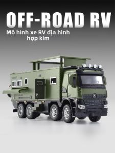 Mô Hình Xe Nhà Dã Ngoại Đồ Sộ Thực Tế bằng Hợp Kim