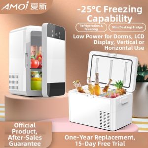 BONINGYU | Mini Compact Refrigerator Freezer for Dorm Home Office Energy Saving