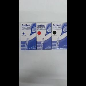 ARTLINE REFILL INK FOR WHITEBOARD MARKERS 30ML (REDBLUEBLACK)